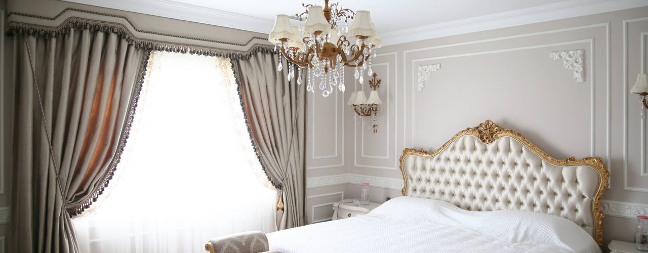 homify Chambre classique Bois d'ingénierie Transparent