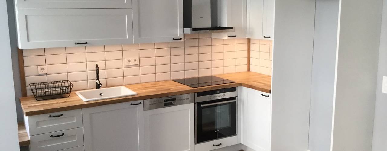 Firuzağa Ev, Plano Mimarlık ve Teknoloji Plano Mimarlık ve Teknoloji Scandinavian style kitchen