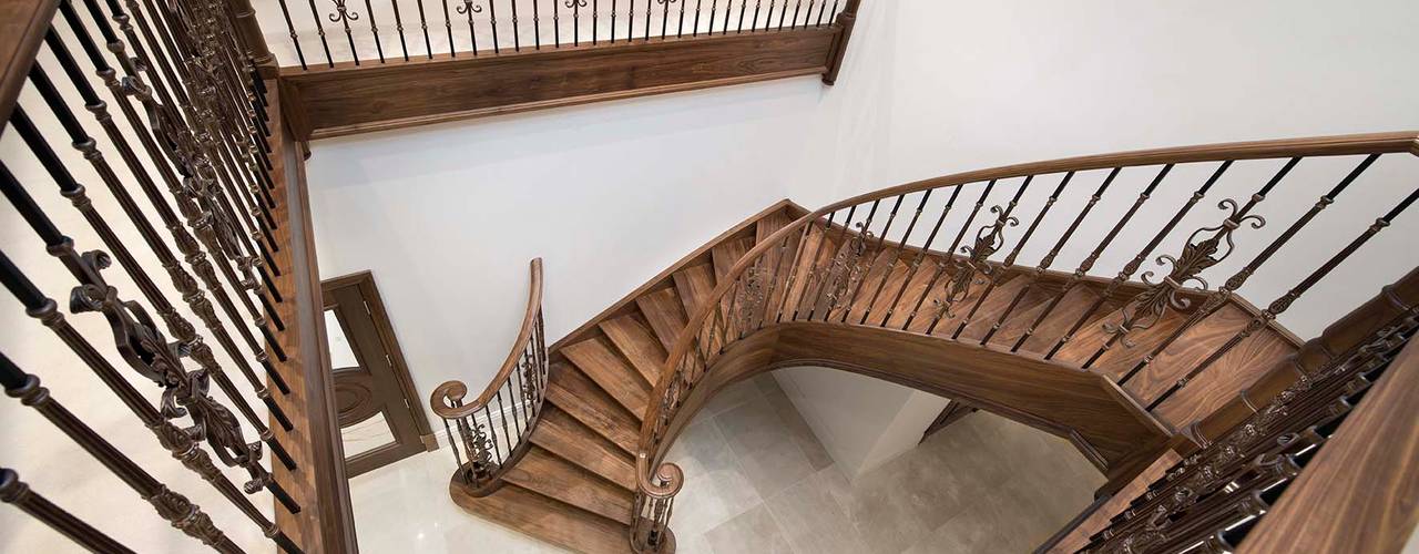 Iver, Smet UK - Staircases Smet UK - Staircases راهرو سبک کلاسیک، راهرو و پله