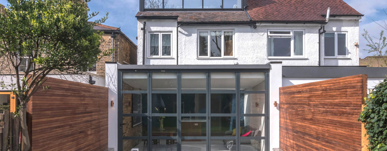 East Dulwich 1, Proctor & Co. Architecture Ltd Proctor & Co. Architecture Ltd Rumah Modern Kaca