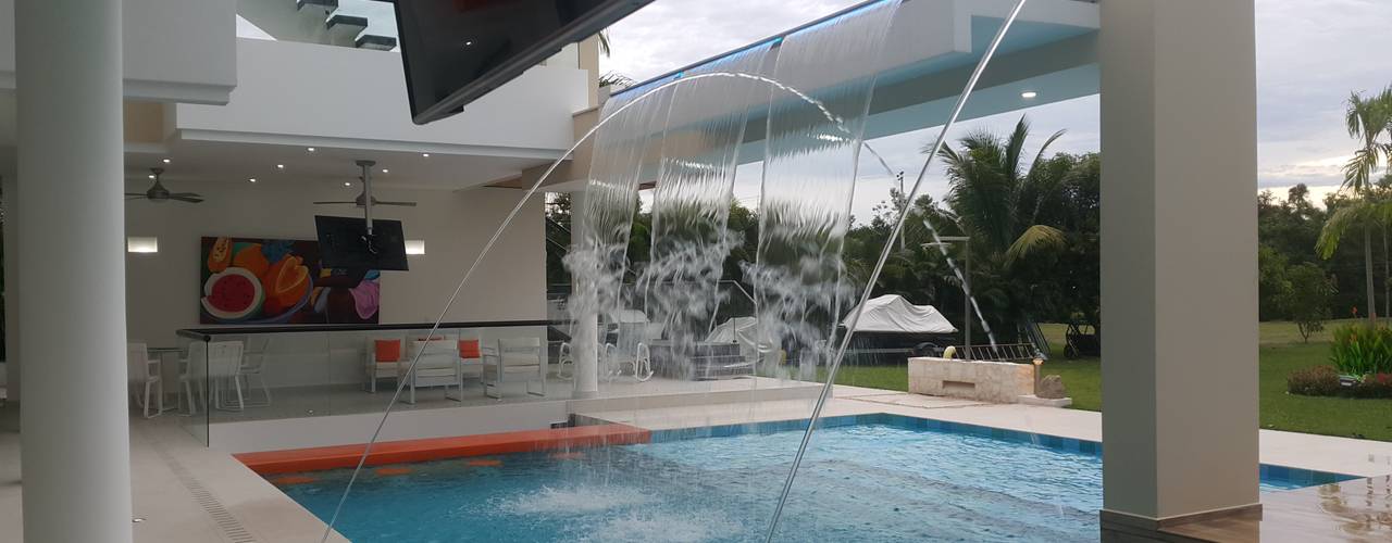 homify Piscinas modernas Concreto