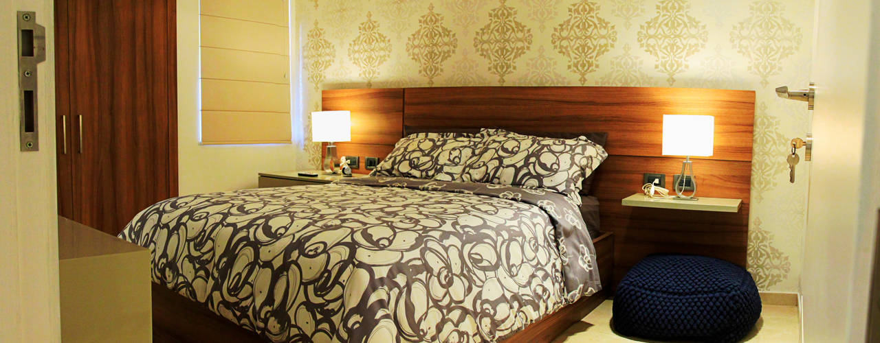 APTO PS, JAVC ARQUITECTOS S.C JAVC ARQUITECTOS S.C Modern style bedroom