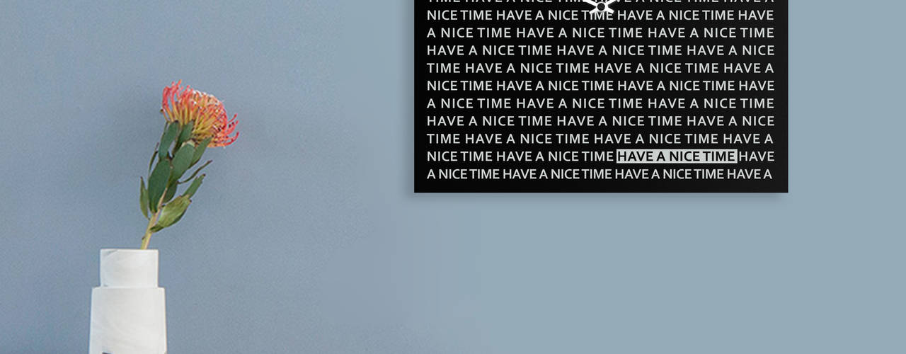 Nice Time Clock, dESIGNoBJECT.it dESIGNoBJECT.it Minimalist Evler Metal