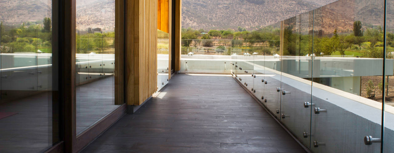 CASA VER, BMRG arquitectos BMRG arquitectos Modern style balcony, porch & terrace