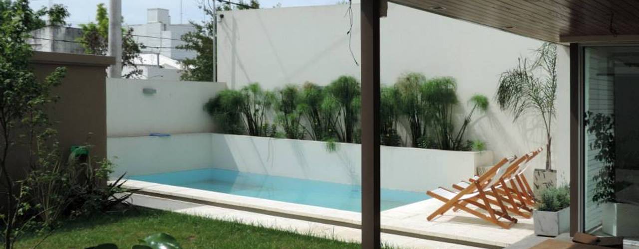 Casa Pueyrredon, Pablo Langellotti Arquitectura Pablo Langellotti Arquitectura Piscinas de estilo moderno