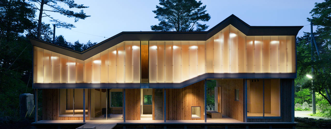 片流れの住宅 / SHED ROOF HOUSE, 富永大毅建築都市計画事務所 富永大毅建築都市計画事務所 Casas clásicas