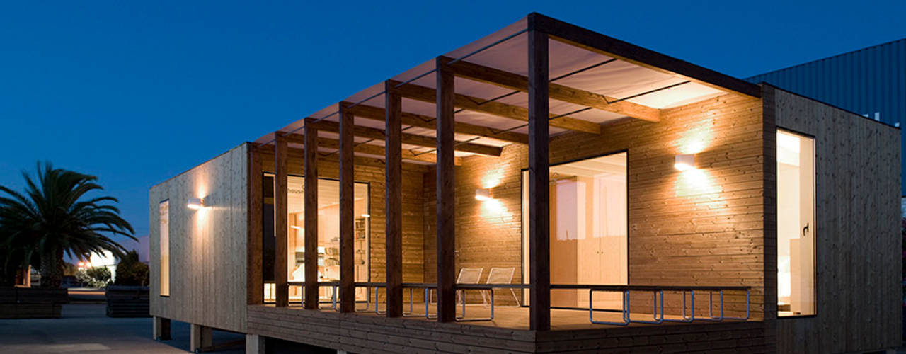 Treehouse, Jular Madeiras Jular Madeiras Minimalist houses Wood Wood effect