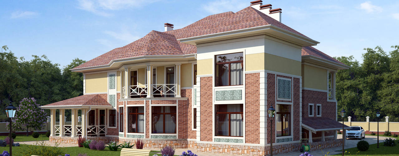 Эдем_415 кв.м., Vesco Construction Vesco Construction Classic style houses