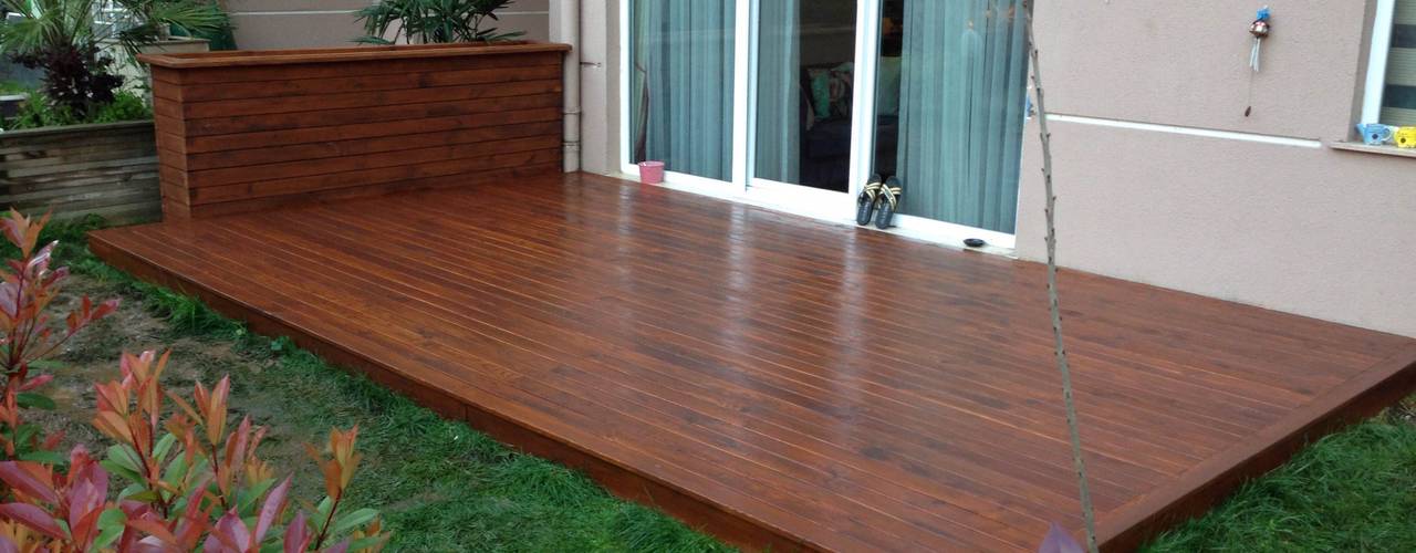 DECK As3 Orman Ürünleri San Ve Tic Ltd Şti Modern Garden Wood Wood effect Greenhouses & pavilions
