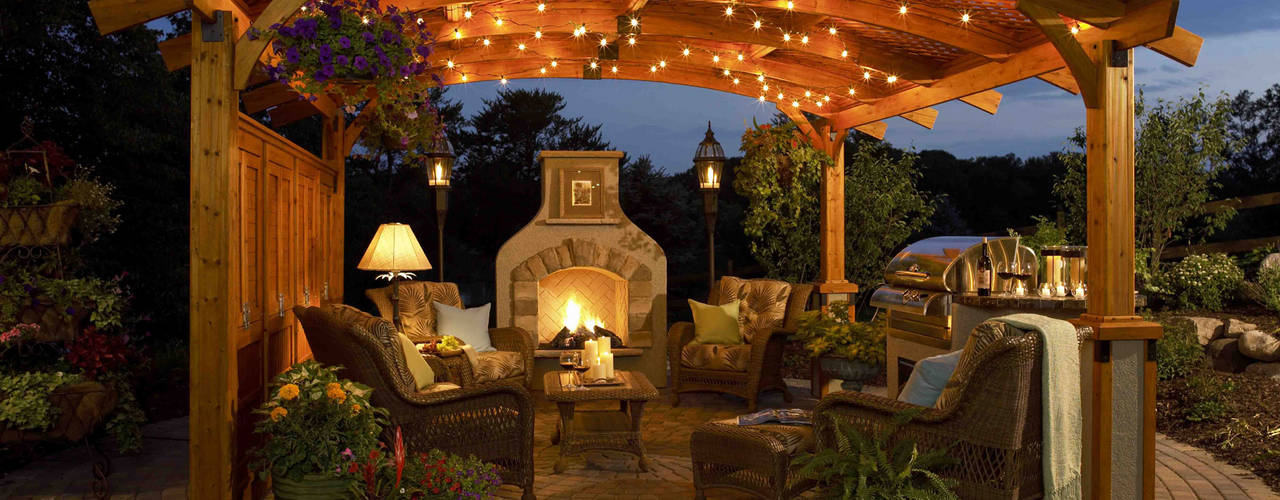 homify Rustic style garden