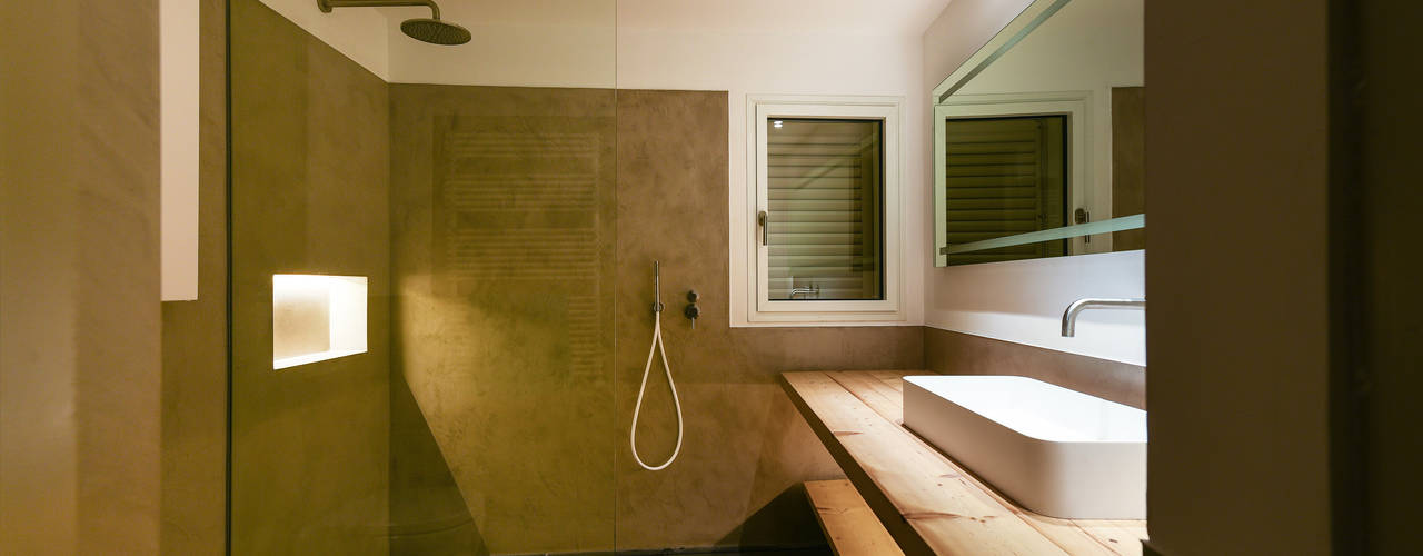 Ca n'Aina i n'Albert, Aina Deyà _ architecture & design Aina Deyà _ architecture & design Mediterranean style bathroom Slate