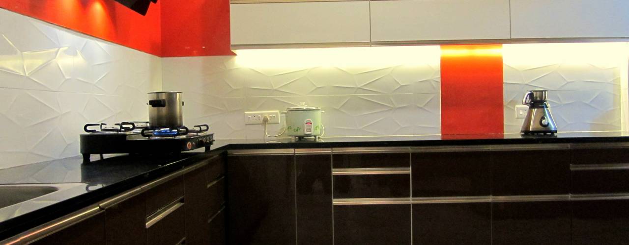 Mr.Senthil & Family Interior Renovation , Amar DeXign Scape Amar DeXign Scape Minimalistische keukens