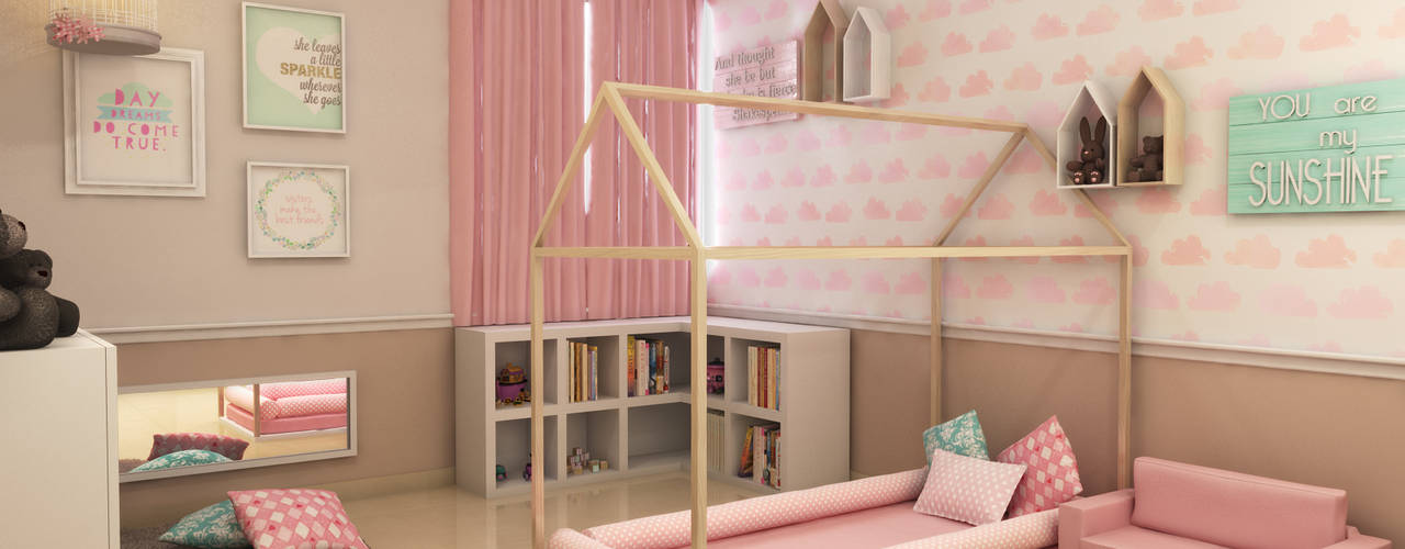 Residencia MR , Interiorisarte Interiorisarte Kamar Bayi/Anak Modern