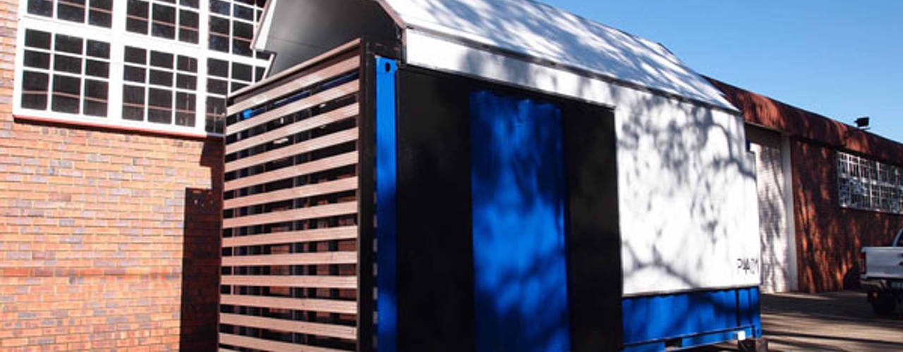 6m x 2.4m Container House, A4AC Architects A4AC Architects Moderne huizen