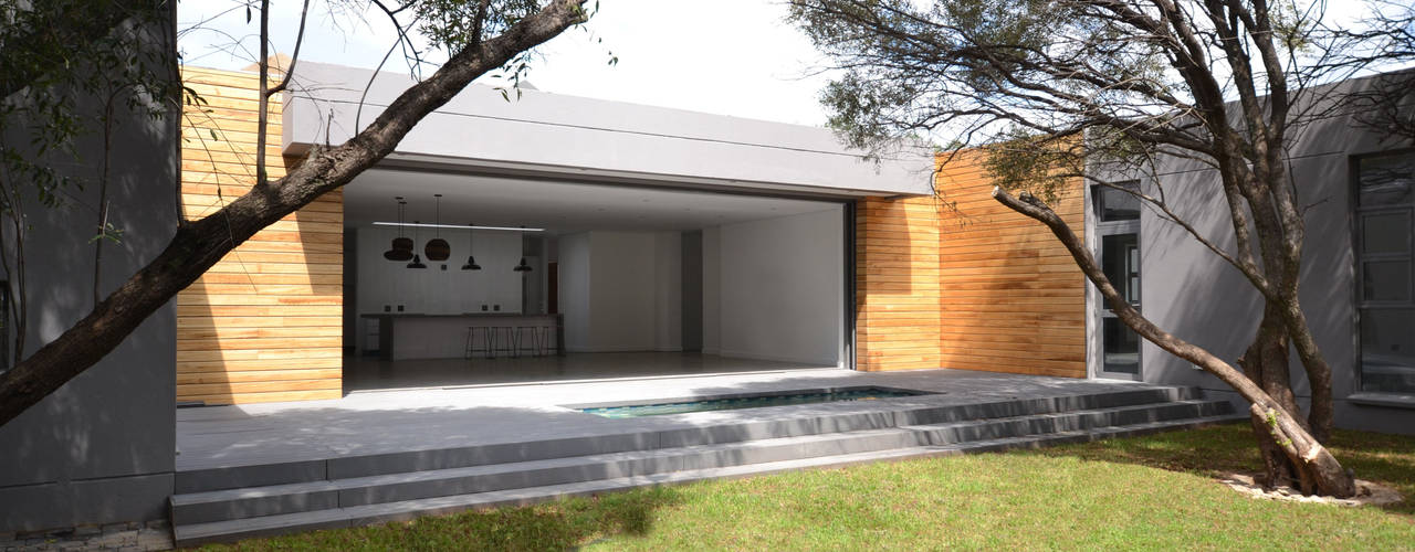 New residence, Nieuwoudt Architects Nieuwoudt Architects 北欧風 家 レンガ