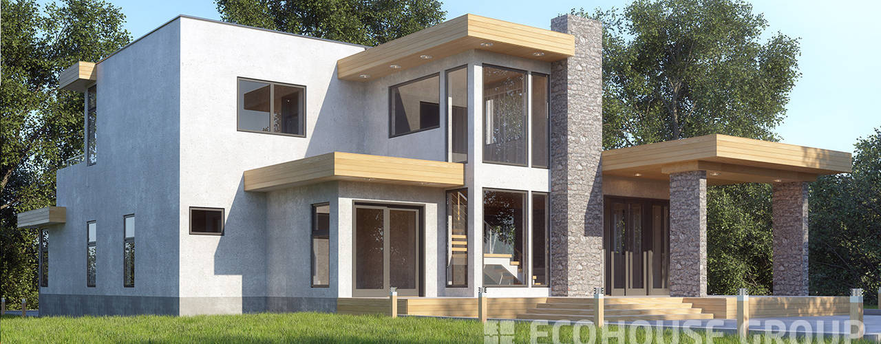 Арья, EcoHouse Group EcoHouse Group Nhà phong cách tối giản