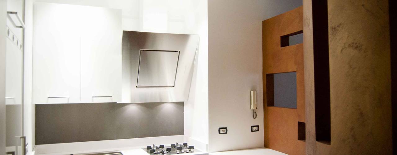 CASA ORO , antoniodimaro + Partners antoniodimaro + Partners Cucina minimalista