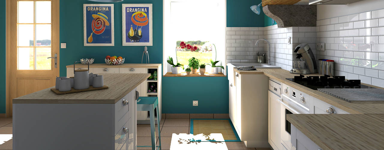 Vorher-Nachher: Vollgemüllte Küche bekommt wunderbares Makeover | homify