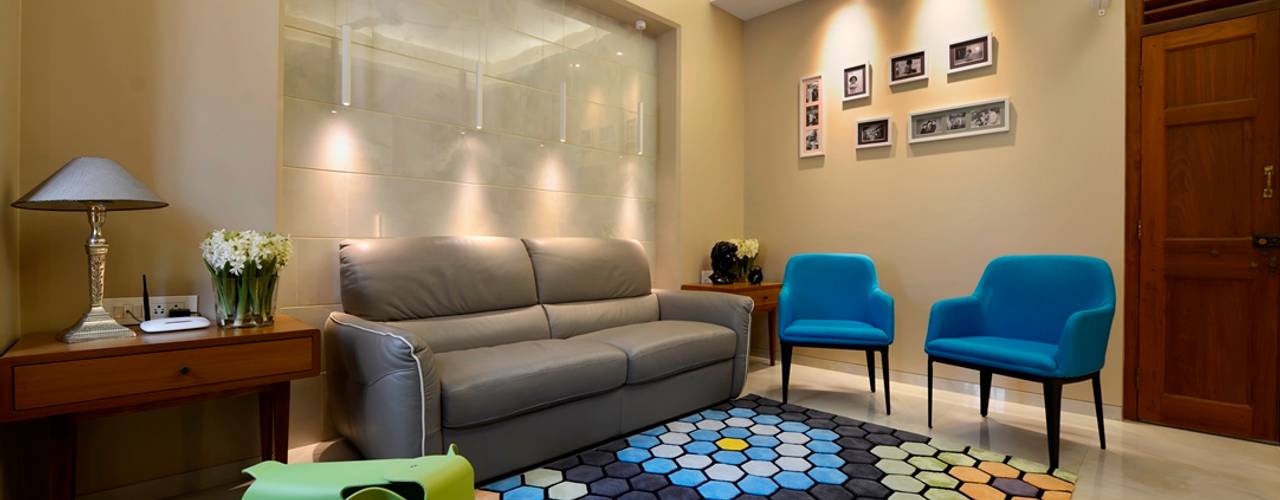 homify Modern living room Tiles