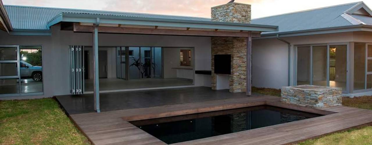 HSE Venter/Dilks, CA Architects CA Architects Minimalistische Pools