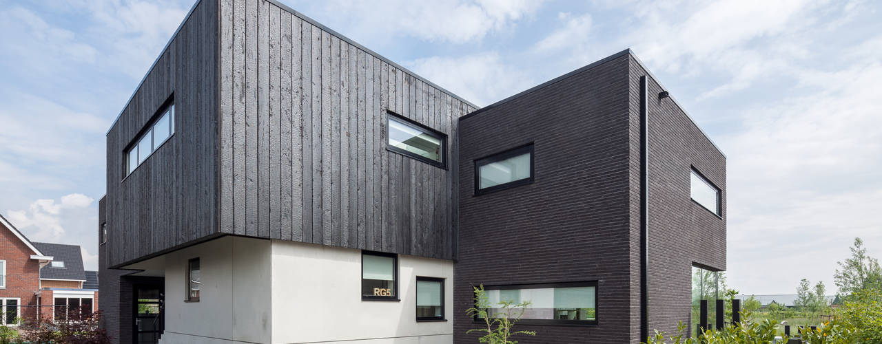 Villa Montfoort, Station-D Architects Station-D Architects Modern houses Wood Wood effect