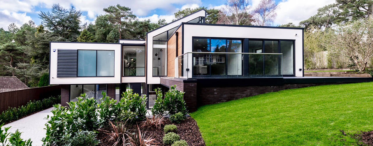 18 Bury Road, Branksome Park, David James Architects & Partners Ltd David James Architects & Partners Ltd Casas estilo moderno: ideas, arquitectura e imágenes