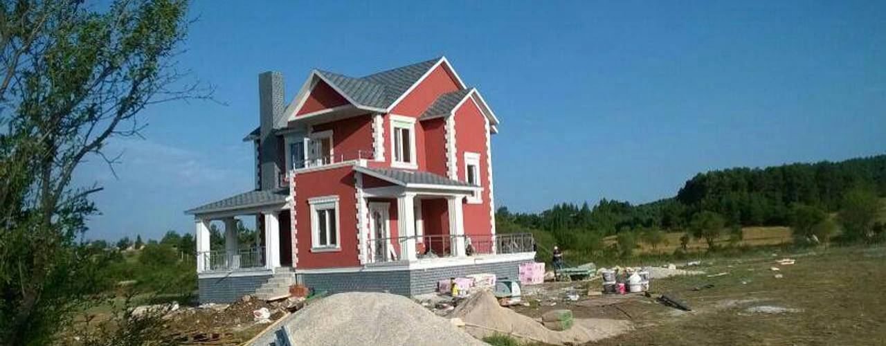 GALVANİZ ÇELİK EV, EGEUMUT ÇELİK YAPI EGEUMUT ÇELİK YAPI Modern houses