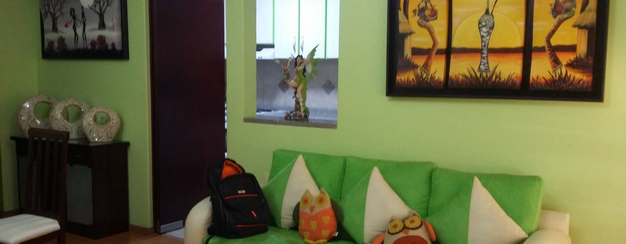 homify Salas de estar modernas