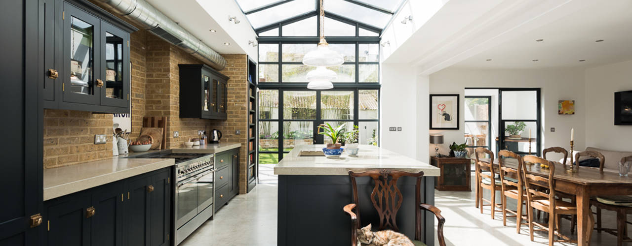 The Balham Kitchen by deVOL , deVOL Kitchens deVOL Kitchens Kitchen Wood Wood effect