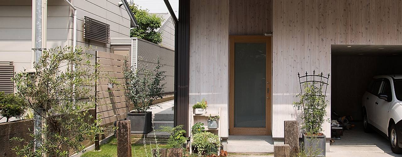 片流れ屋根を持った開放的で居心地のいい木の住まい | homify