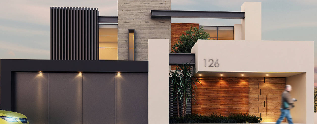 Casa Las Aguilas, Besana Studio Besana Studio 現代房屋設計點子、靈感 & 圖片