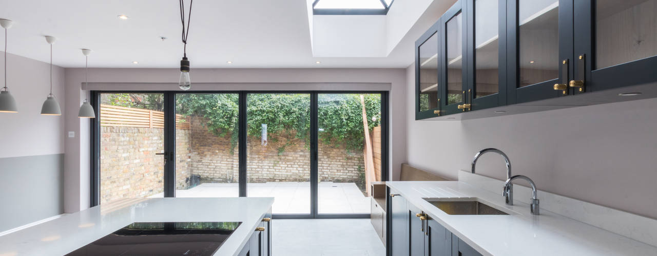 Double Storey Extension, Clapham SW11, TOTUS TOTUS Modern kitchen