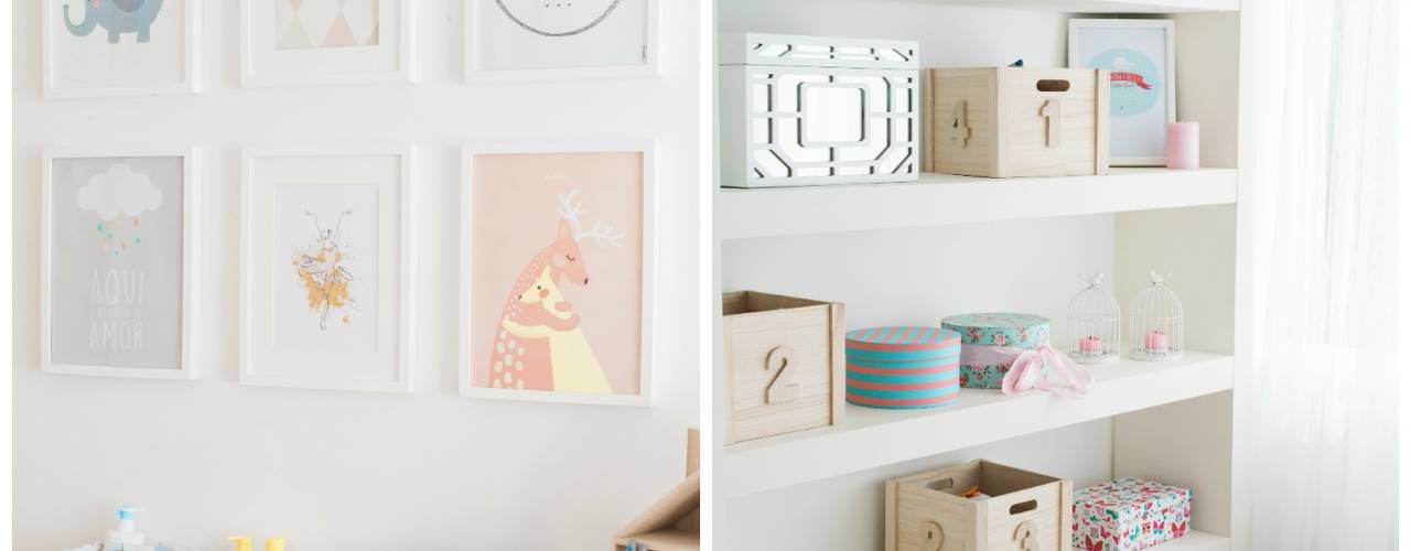 Quarto de Bebé, In&Out In&Out Modern nursery/kids room