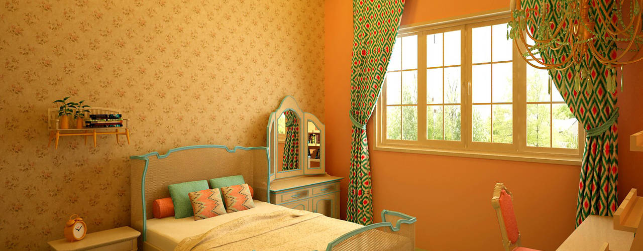 Teen's Room, Shreya Bhimani Designs Shreya Bhimani Designs ห้องนอน