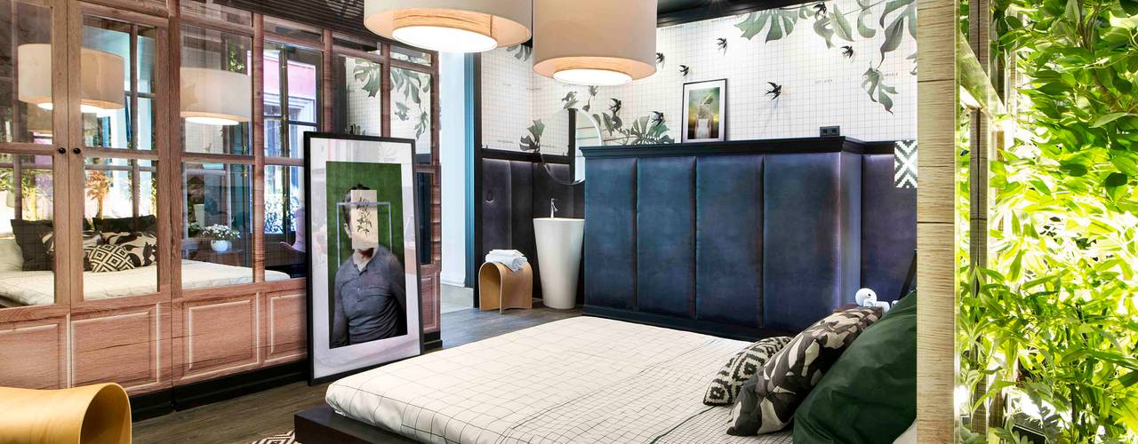 HP´s Haute Printing, Egue y Seta Egue y Seta Mediterranean style bedroom