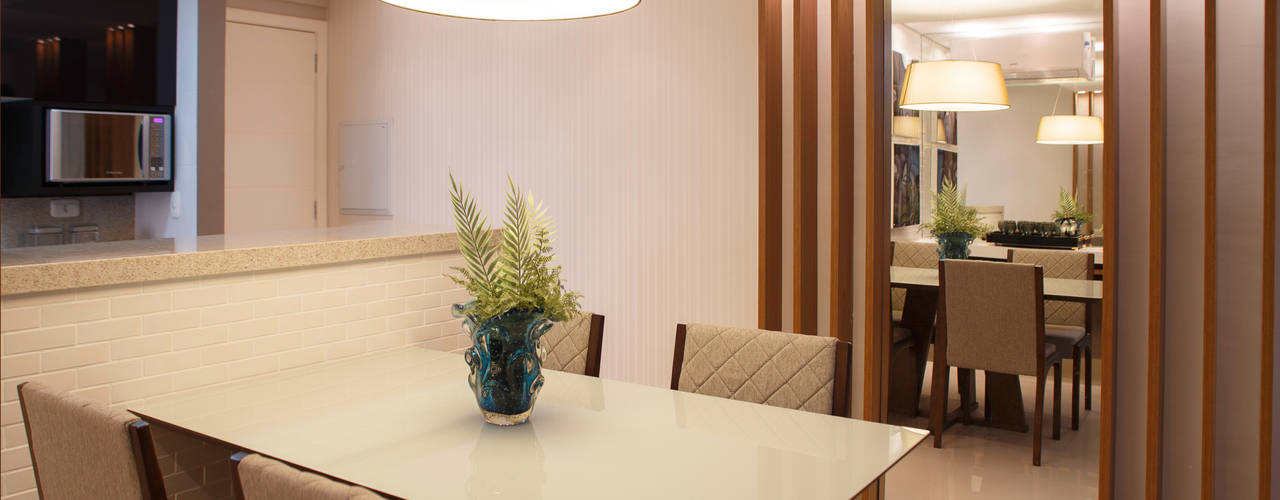 Apartamento N | H, Only Design de Interiores Only Design de Interiores Modern Yemek Odası