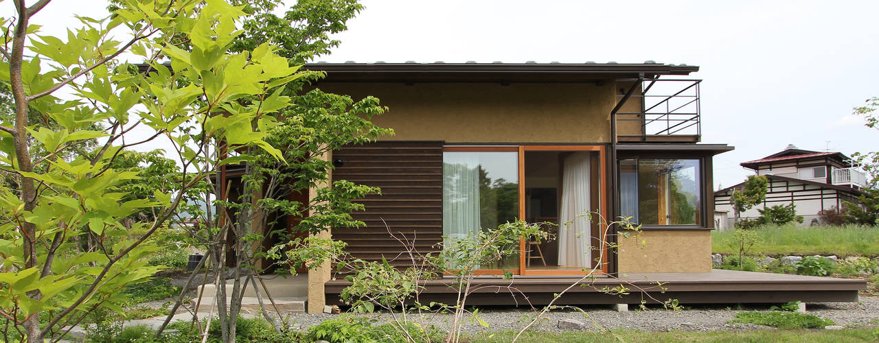 八ヶ岳を望む家, 藤松建築設計室 藤松建築設計室 สวน