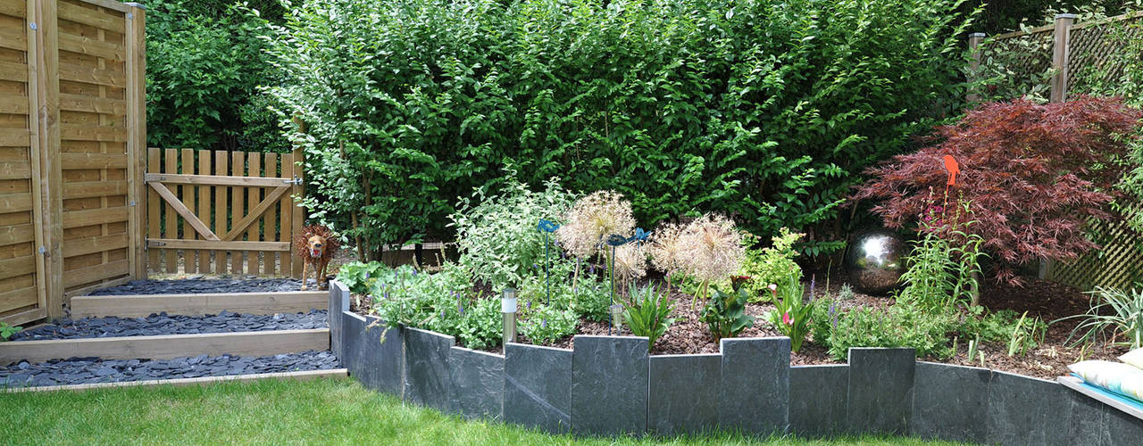 homify Modern style gardens Slate