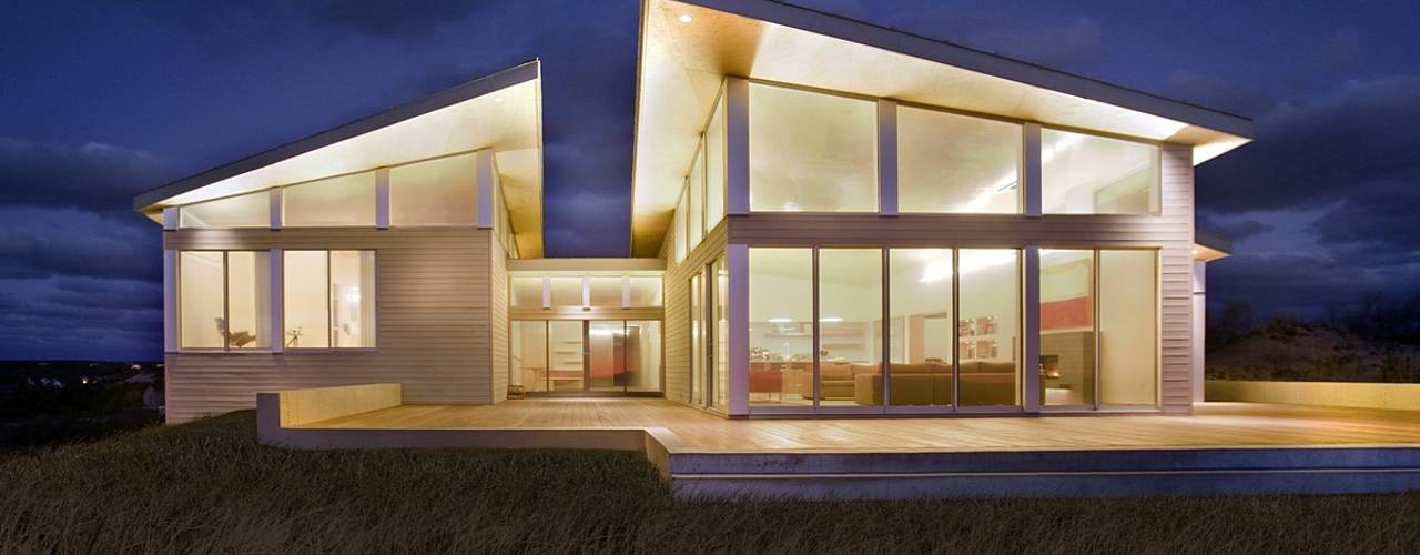 Truro Modern Beach House, ZeroEnergy Design ZeroEnergy Design Casas estilo moderno: ideas, arquitectura e imágenes