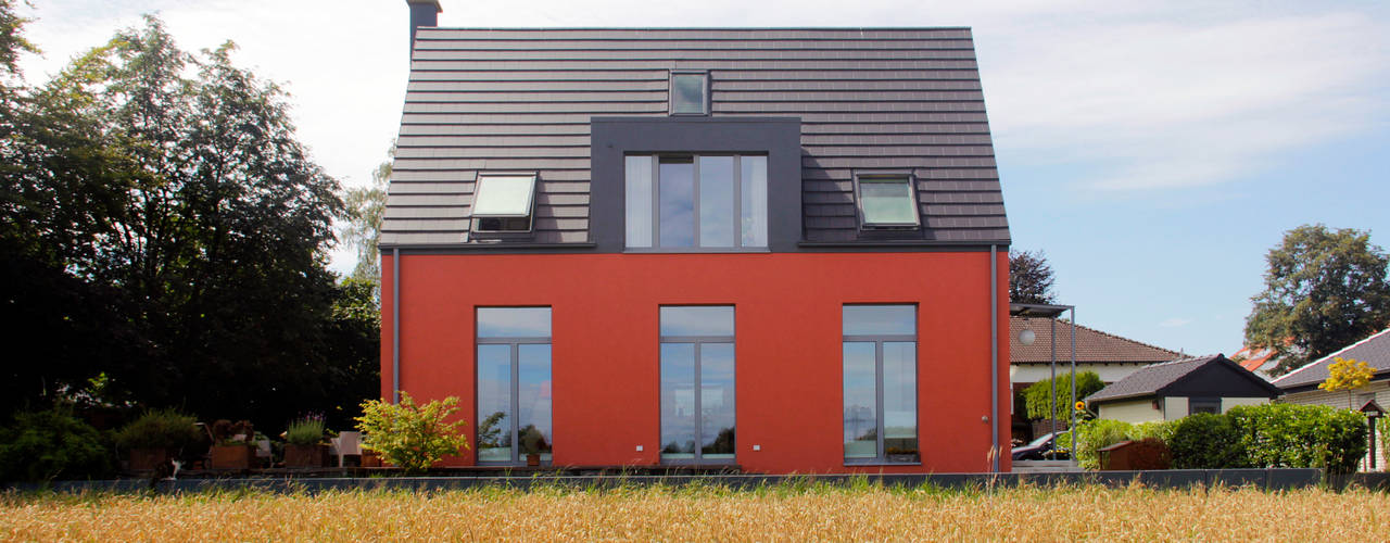 Neubau Einfamilienhaus B, ARCHITEKTEN BRÜNING REIN ARCHITEKTEN BRÜNING REIN Modern houses