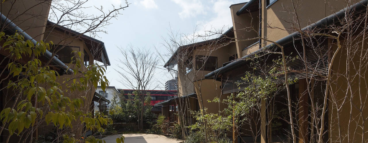 風情ある共通の庭が素敵 繋がりを感じる集合住宅 Homify