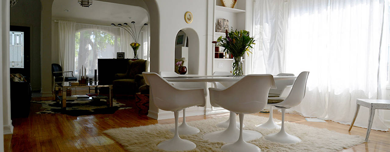 Rejuvenation Project, Erika Winters Design Erika Winters Design Minimalist dining room
