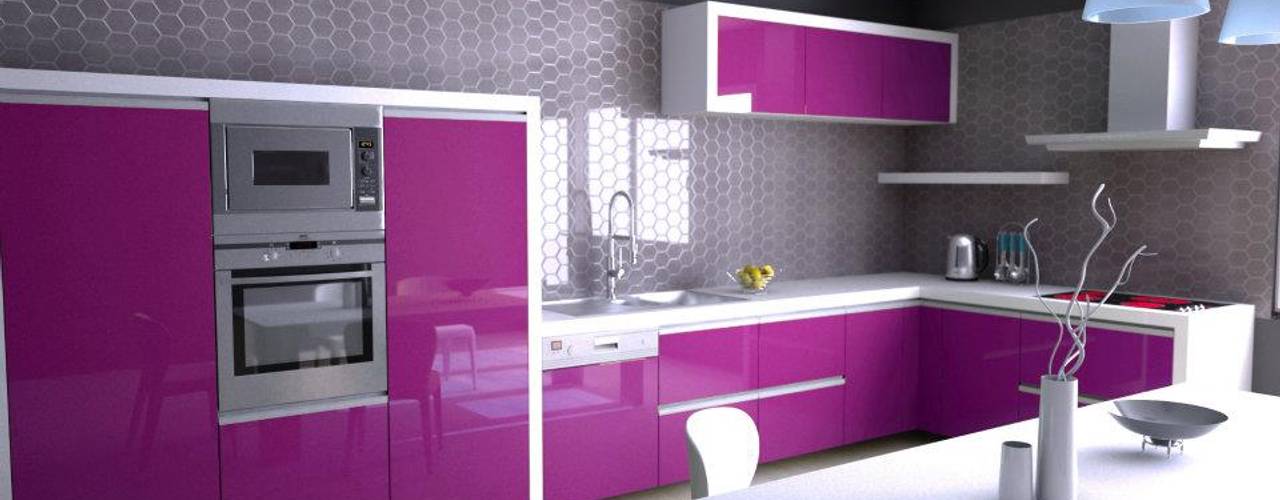 homify Kitchen Wood Wood effect