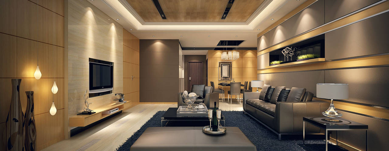Make Your Home Look Expensive & Beautiful, Axis Group Of Interior Design Axis Group Of Interior Design Гостиная в азиатском стиле