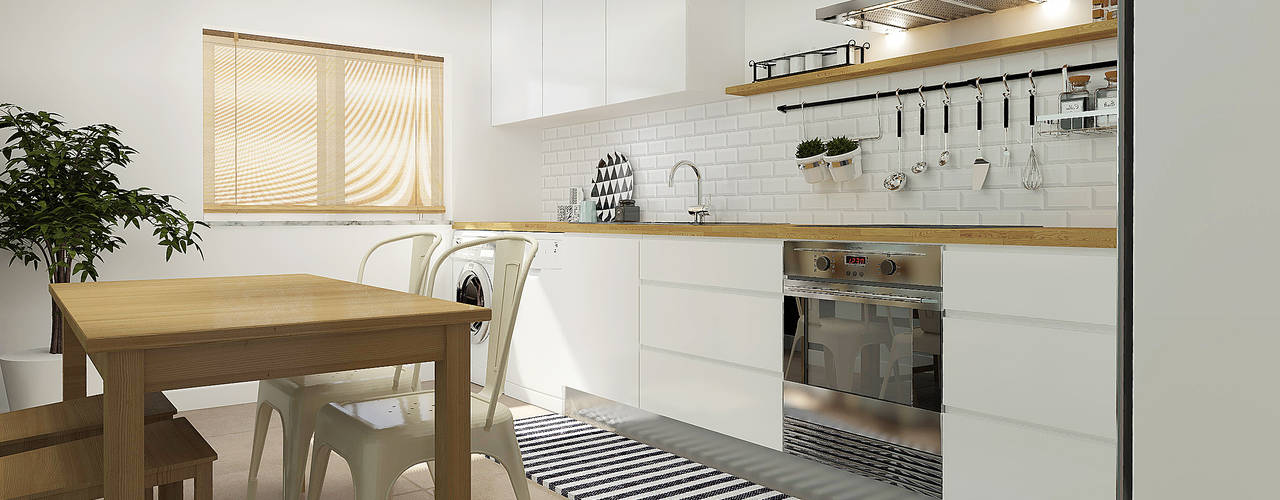 homify Cocinas de estilo escandinavo