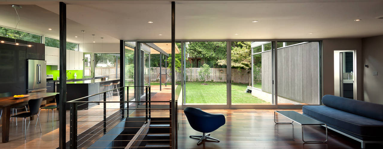 Casa Abierta, KUBE architecture KUBE architecture Living room