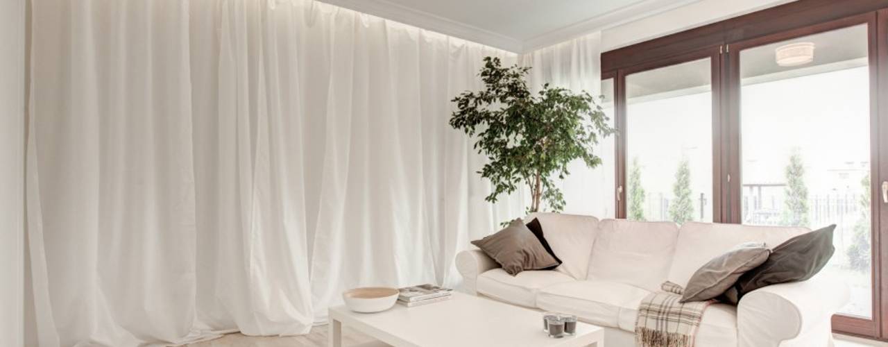 Klasyka na nowo, Perfect Space Perfect Space Salas de estar mediterrâneas