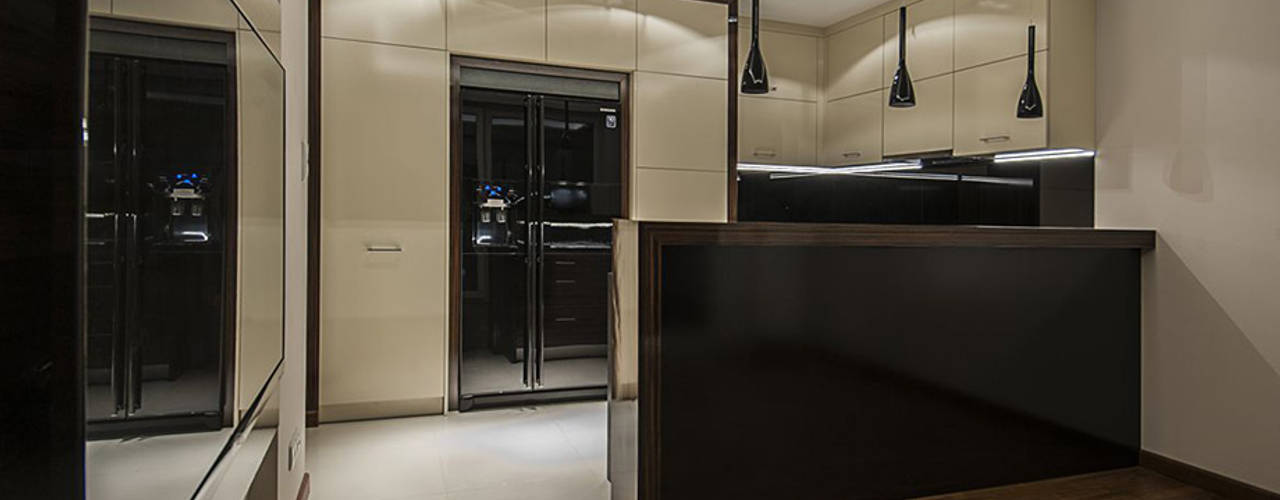 Ciemny błysk, Perfect Space Perfect Space Modern kitchen