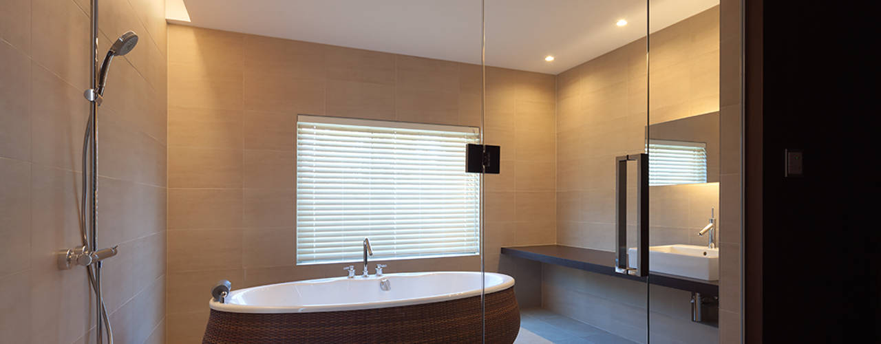 Relaxation House, Atelier Square Atelier Square Asian style bathroom