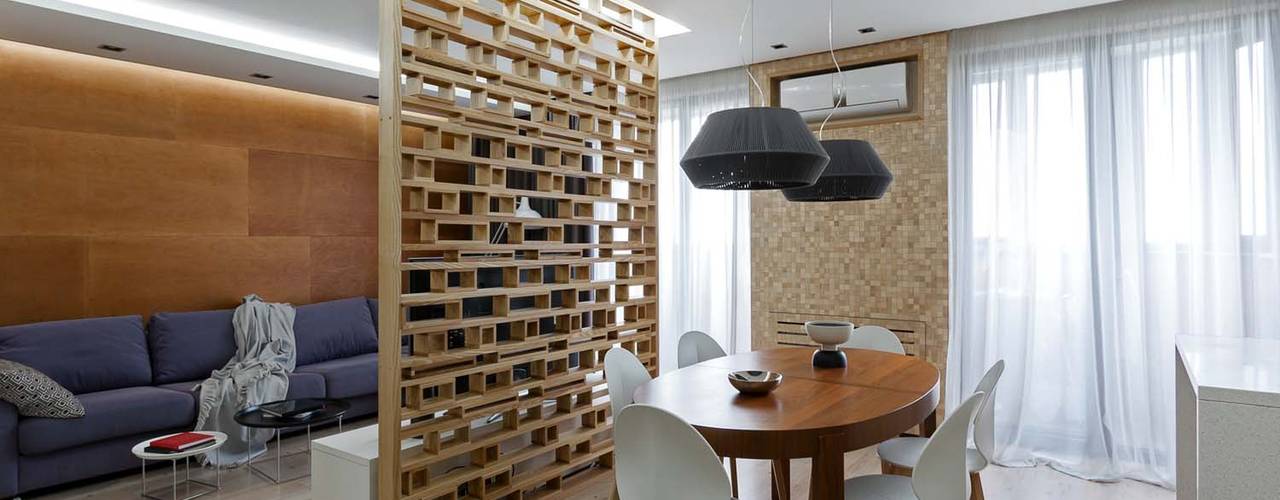 Wooden Accent , EUGENE MESHCHERUK | architecture & interiors EUGENE MESHCHERUK | architecture & interiors Comedores de estilo moderno